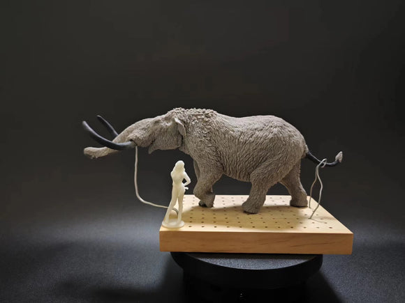 lion studio 1:35 Scale Mammut americanum Model