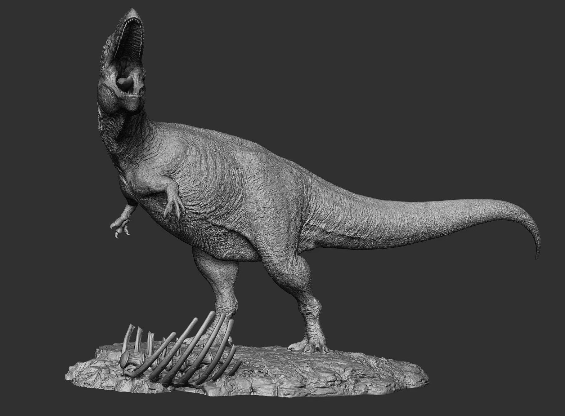 SHOWANNA 1:35 Scale Carcharodontosaurus Statue