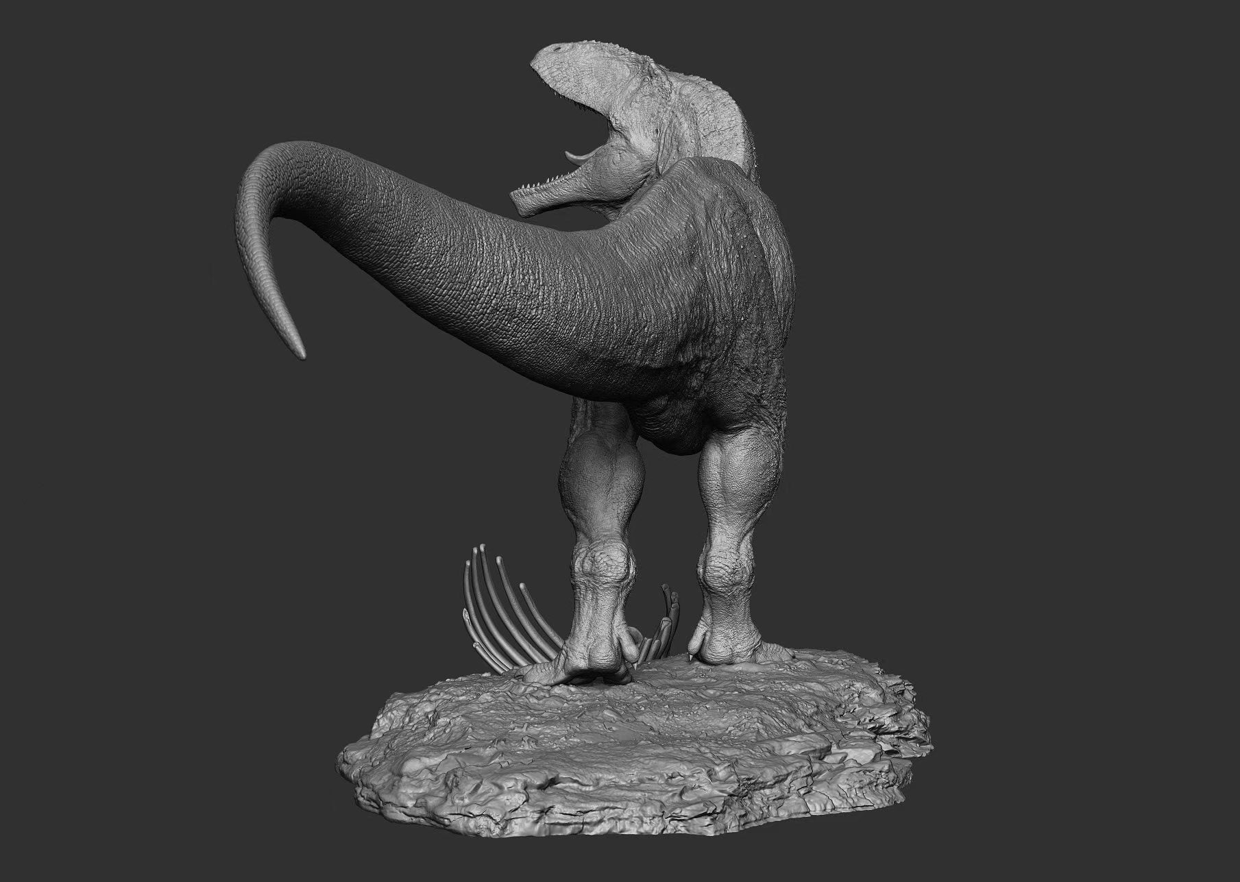 SHOWANNA 1:35 Scale Carcharodontosaurus Statue