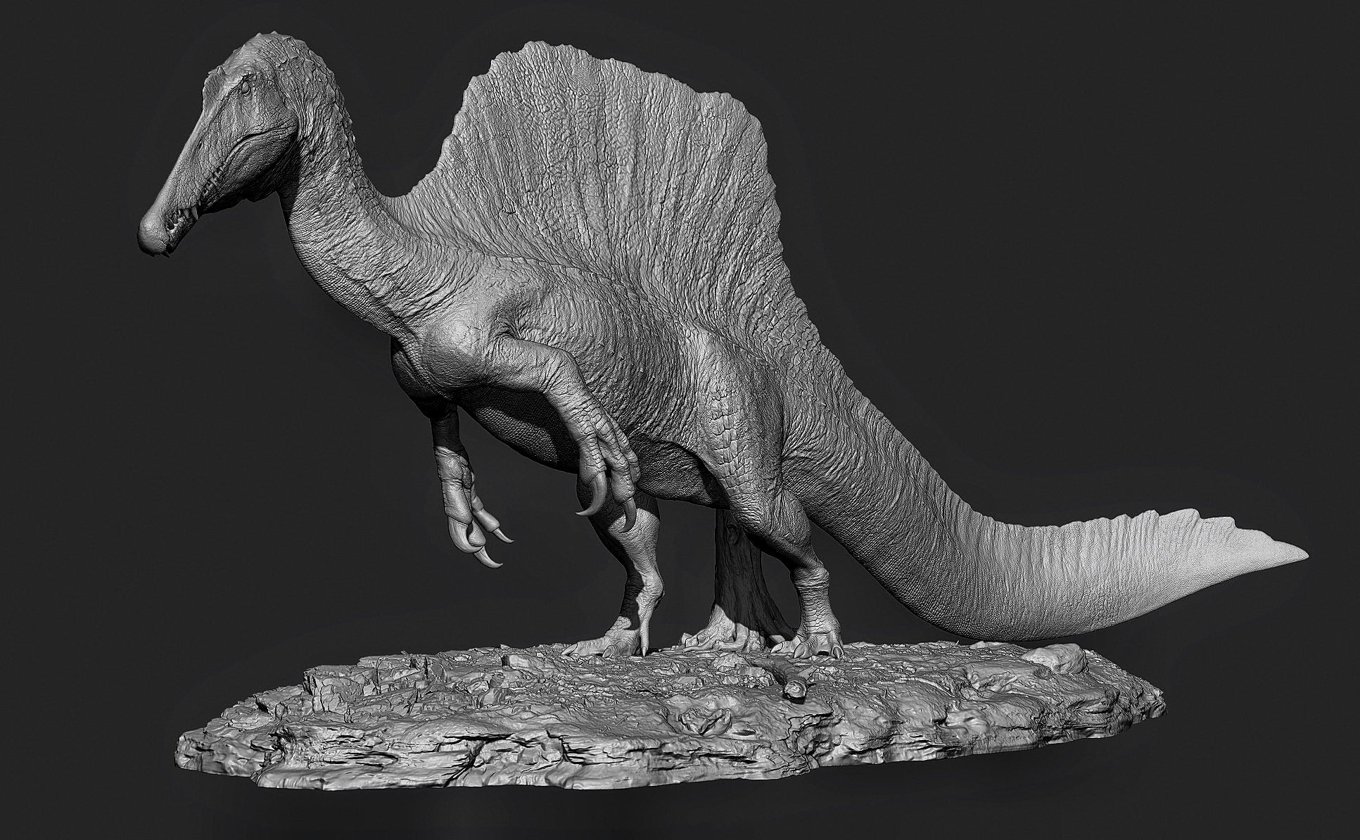 SHOWANNA 1:18 Scale Spinosaurus Statue