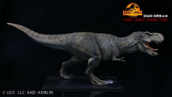 DINO DREAM 1:30 Scale Tyrannosaurus Rex Dark Version Figure