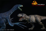 DINO DREAM 1:30 Scale Therizinosaurus VS Tyrannosaurus Rex Dark Version Figure