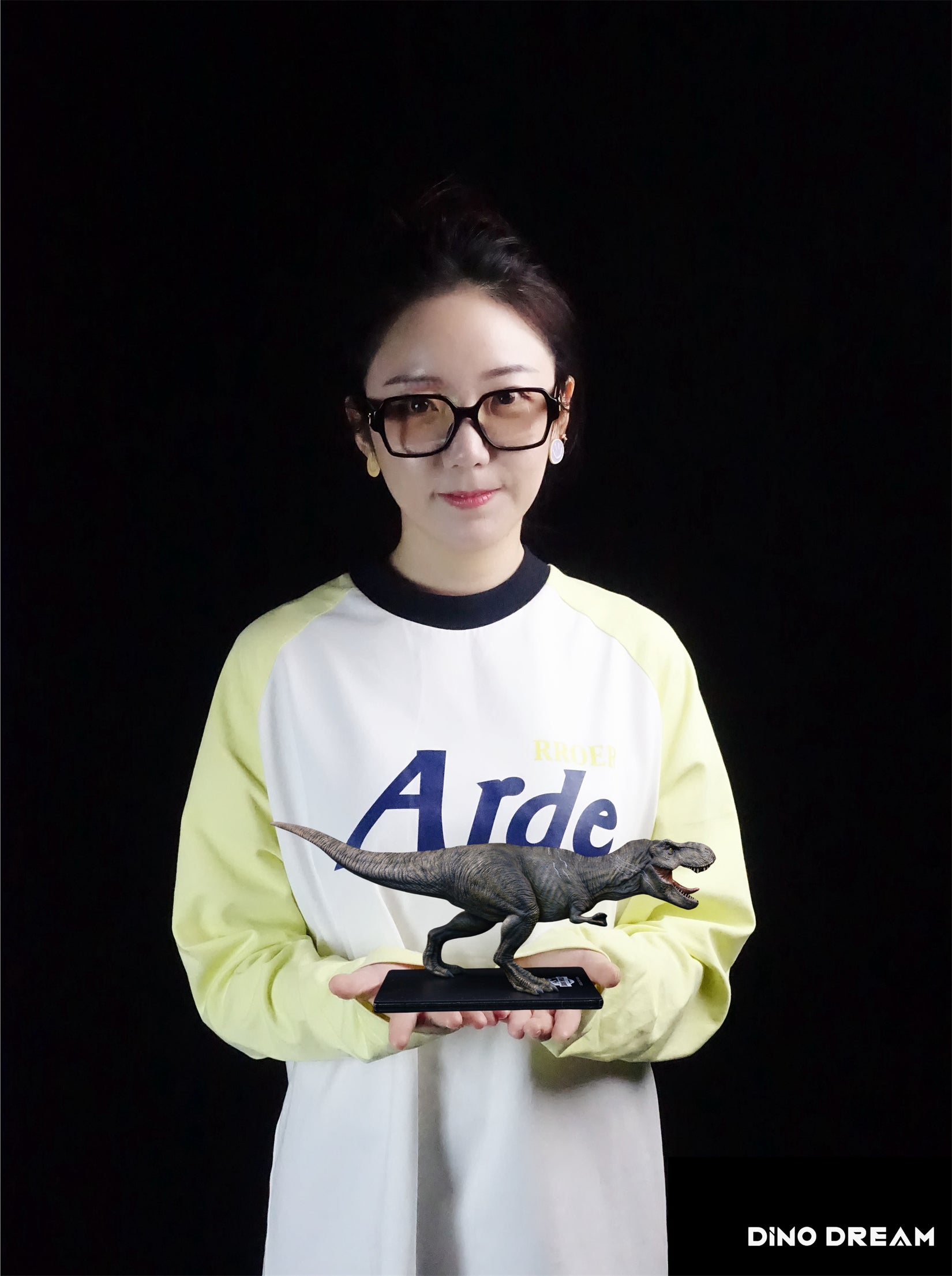 DINO DREAM 1:30 Scale Tyrannosaurus Rex Dark Version Figure