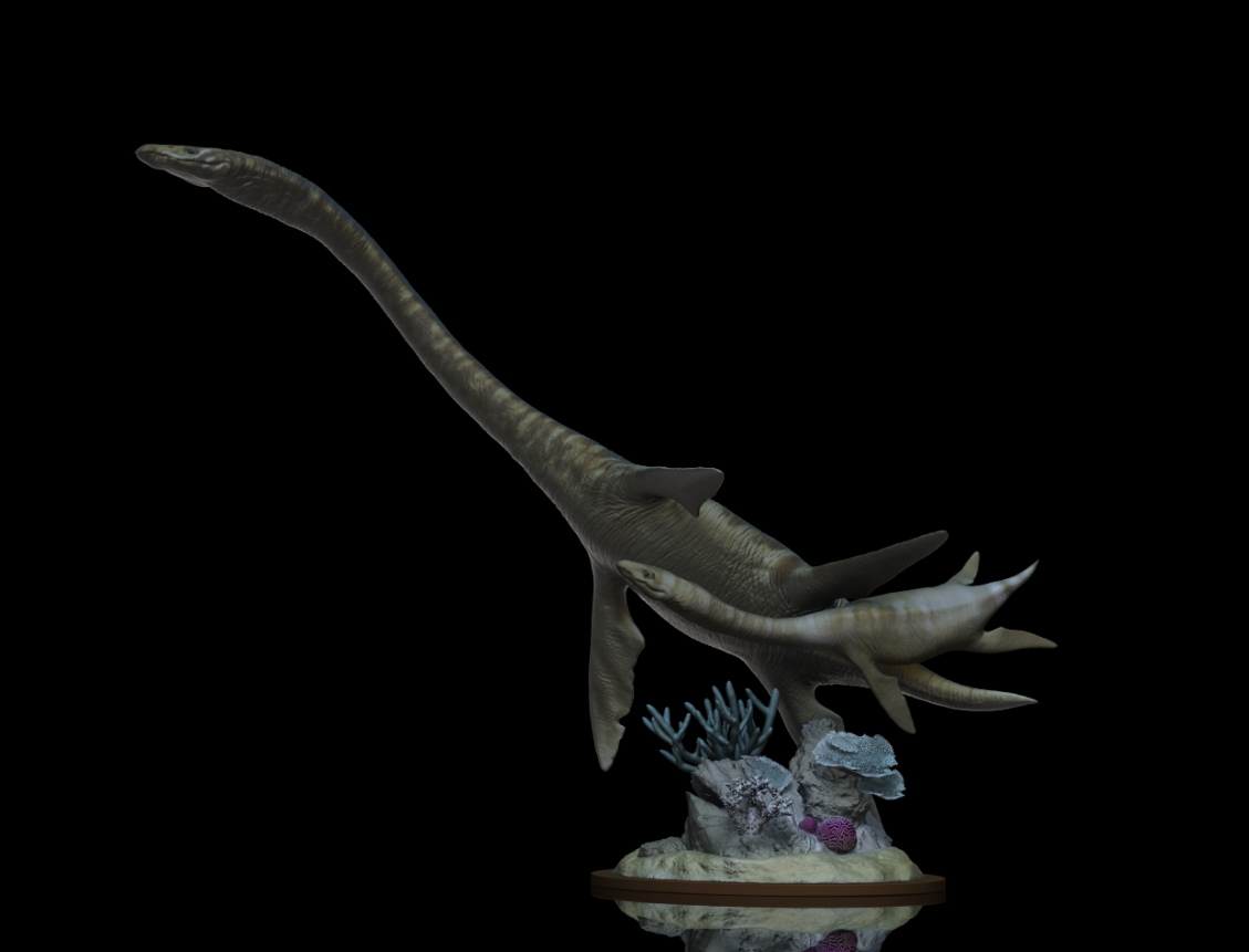 Creature Studio 1/35 Scale Attenborosaurus conybeari Model