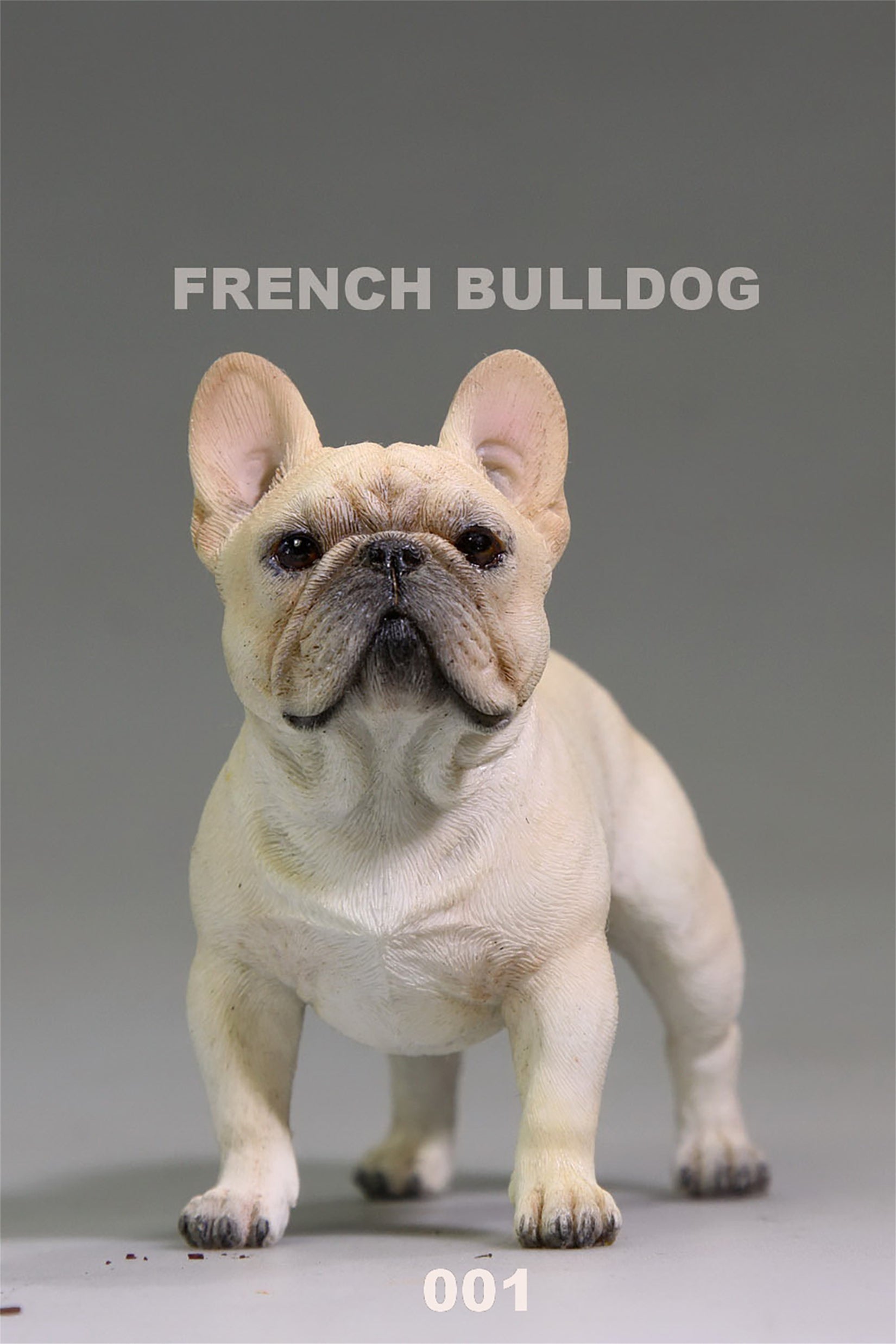 Stand French Bulldog Figure