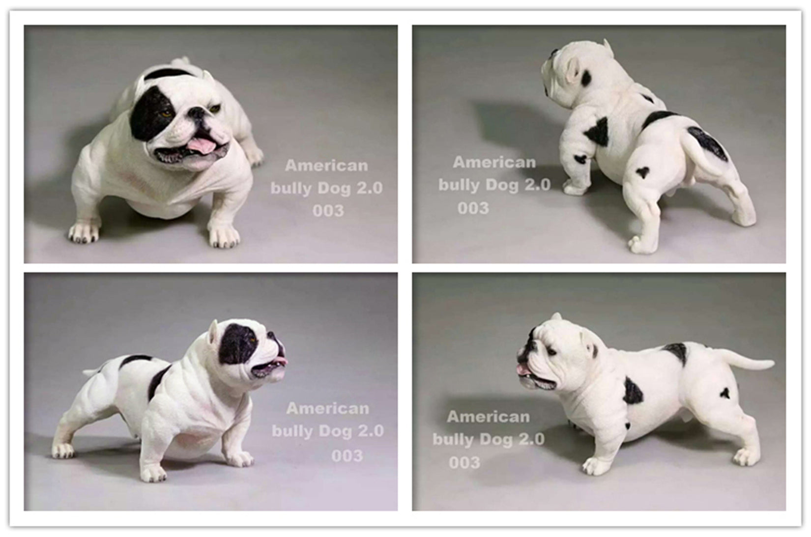 American Bully Pitbull Figure