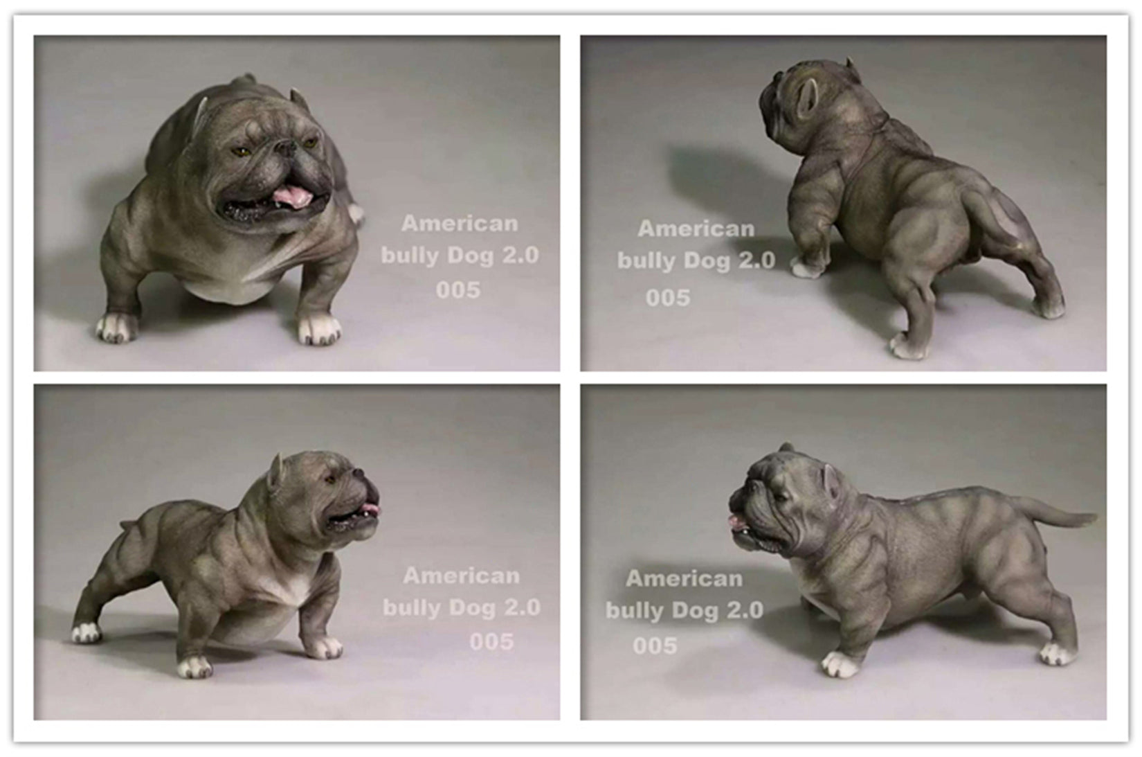 American Bully Pitbull Figure