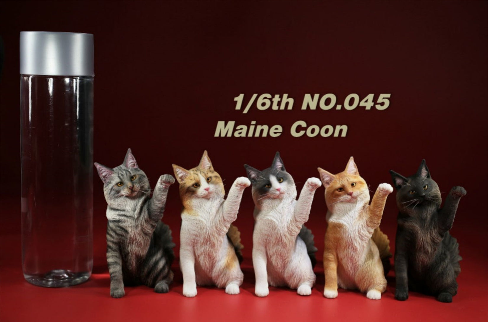 1/6 Maine Coon Cat Figure