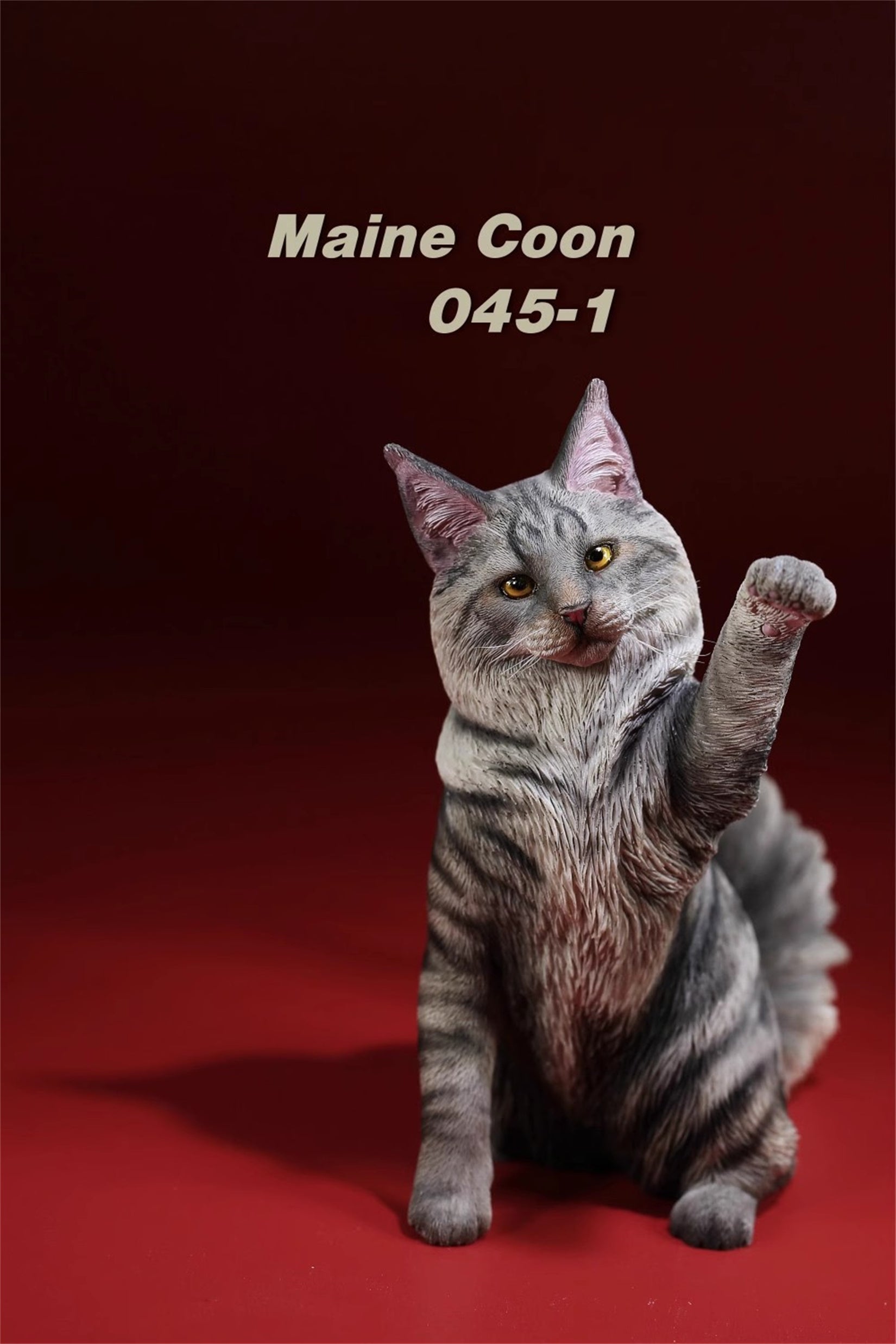 1/6 Maine Coon Cat Figure