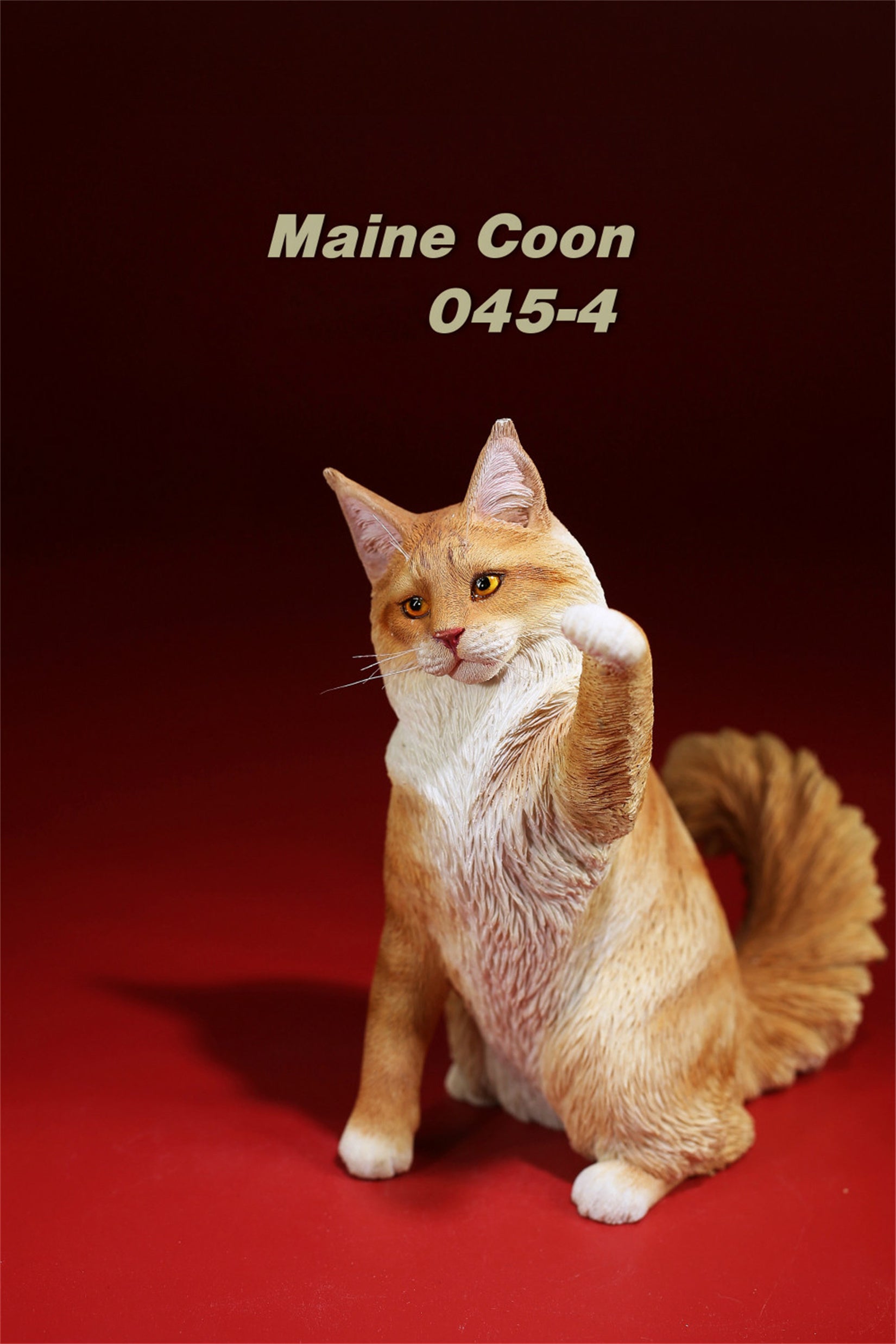 1/6 Maine Coon Cat Figure