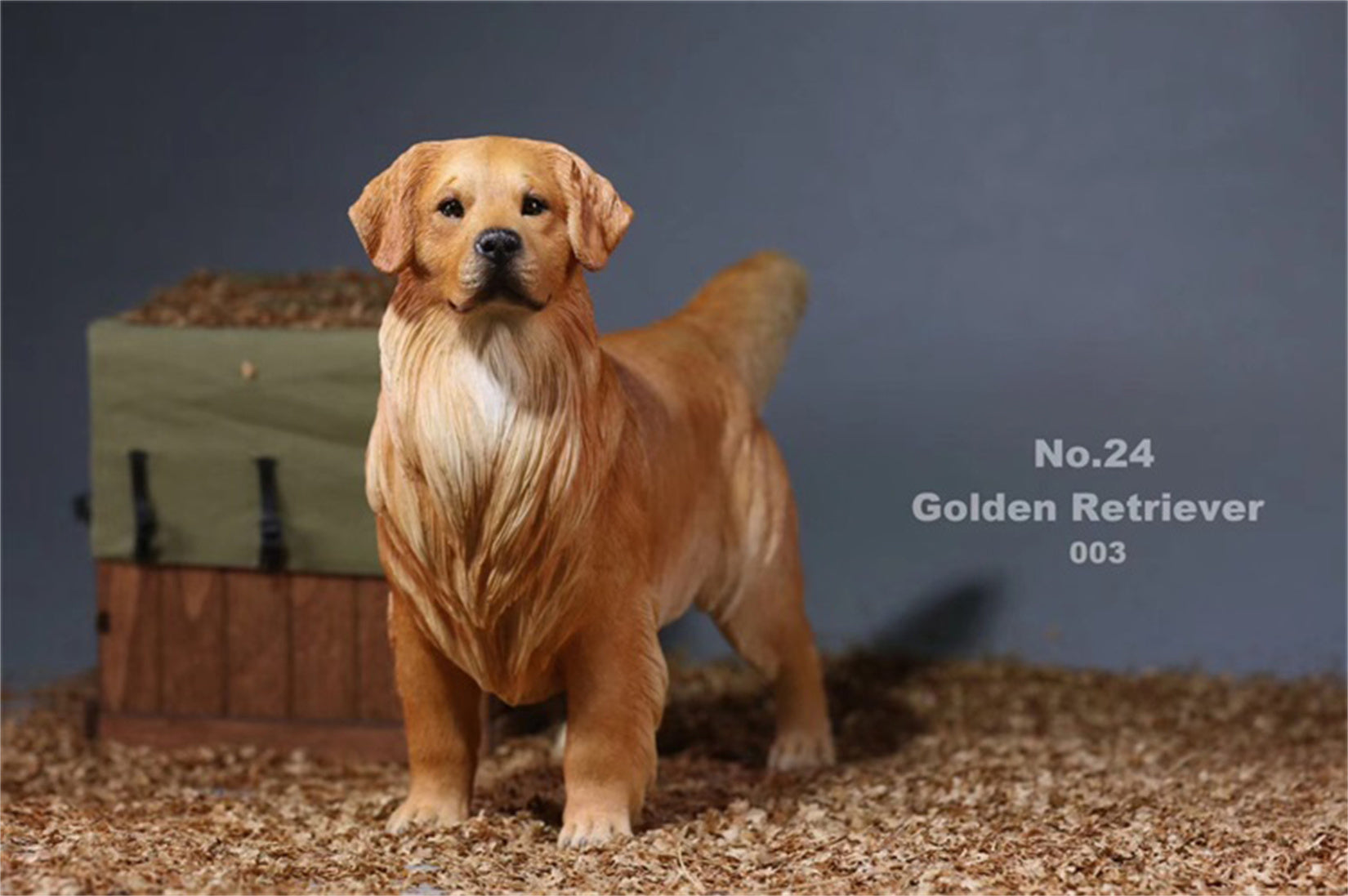 1/6 Golden Retriever Figure