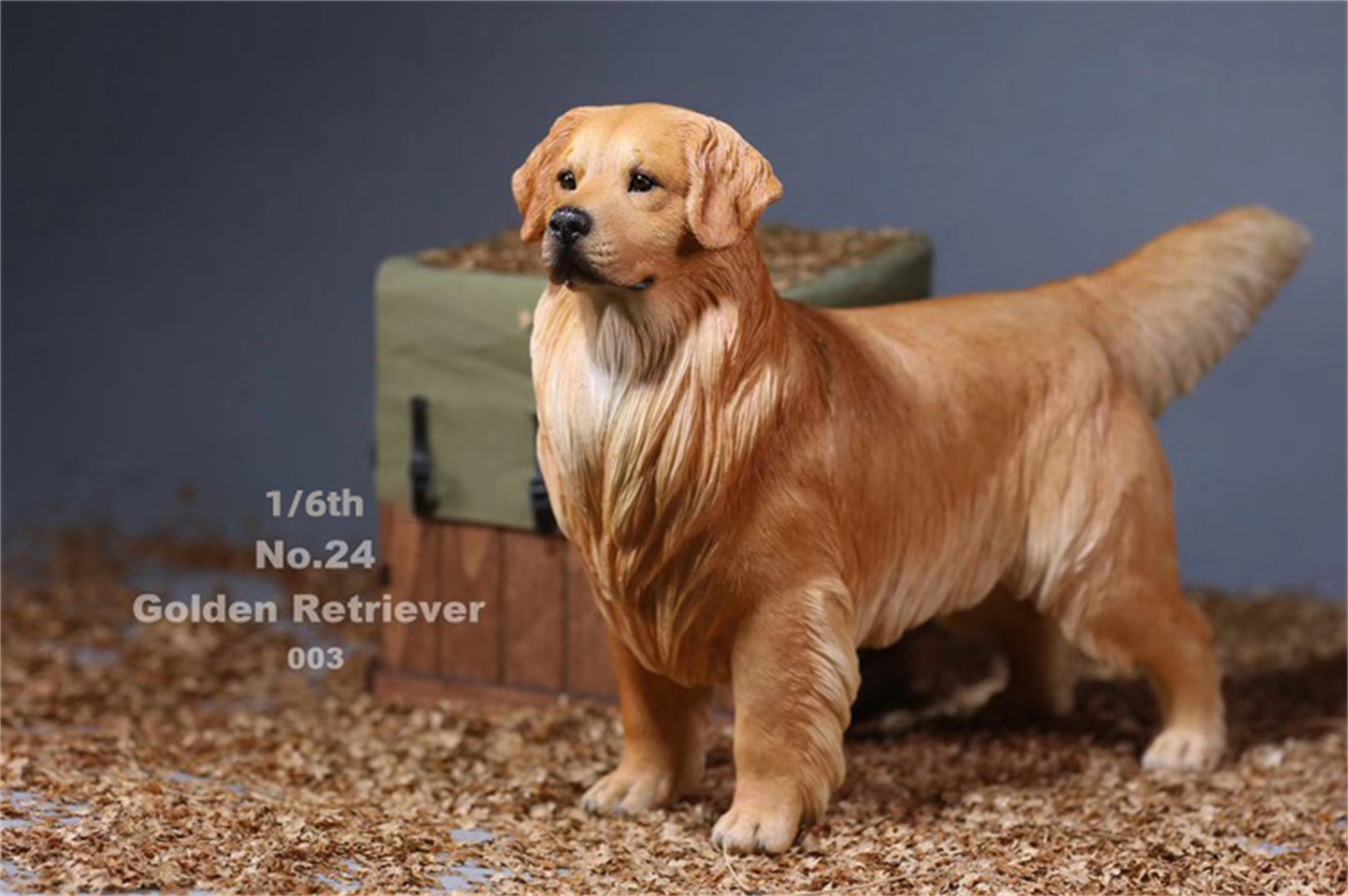1/6 Golden Retriever Figure