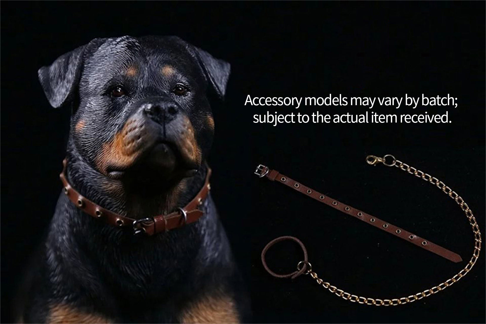 1/6 Rottweiler Loyal Dog Figure