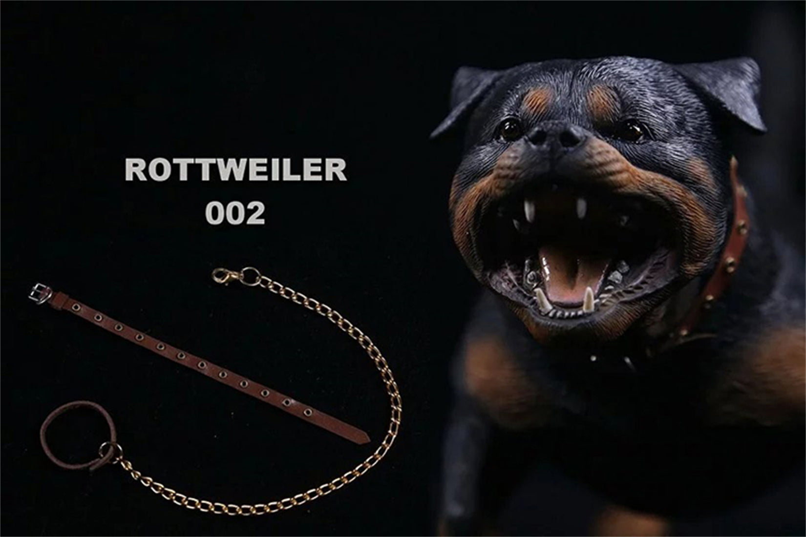 1/6 Rottweiler Loyal Dog Figure