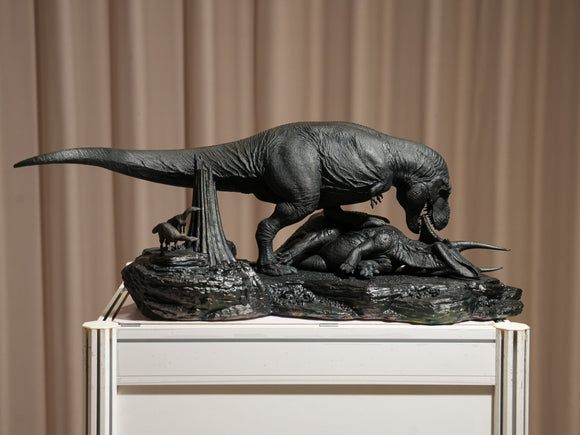 Ashine Alliance X Cristian Lopez Wankel Rex Scene Statue