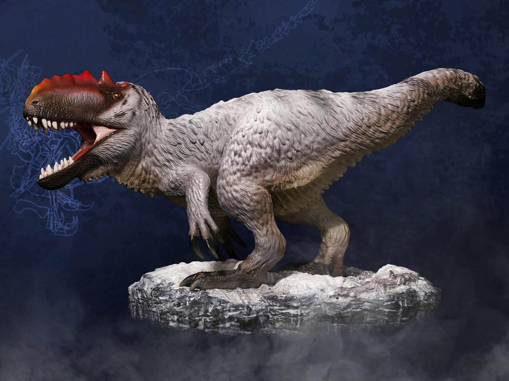 The Boundless World Yutyrannus Model
