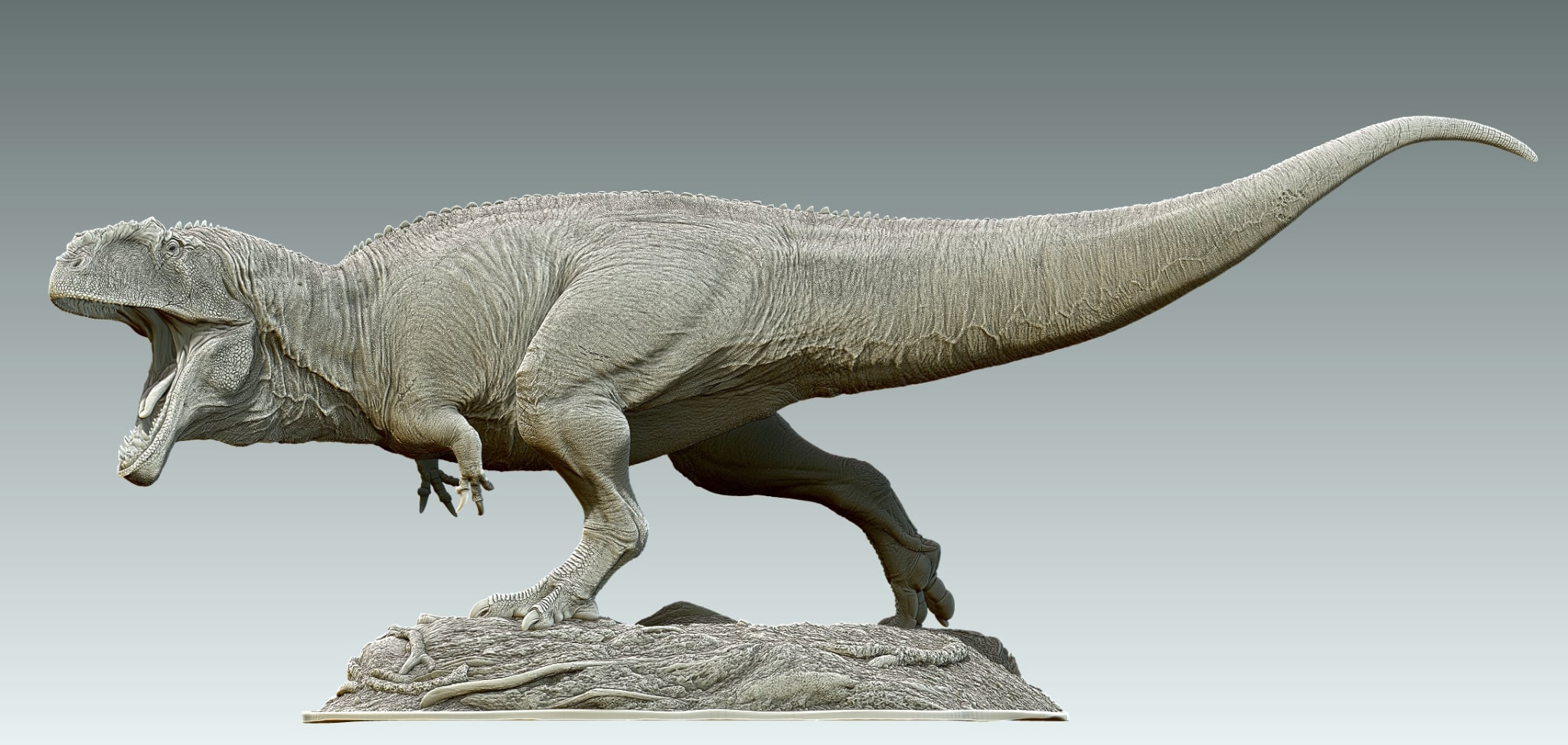 David Krentz 1:10 Scale Giganotosaurus Statue