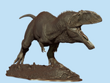 David Krentz 1:10 Scale Giganotosaurus Statue