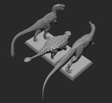 SHOWANNA 1:64 Scale Sauroposeidon Yutyrannus Ankylosaurus Baryonyx Model