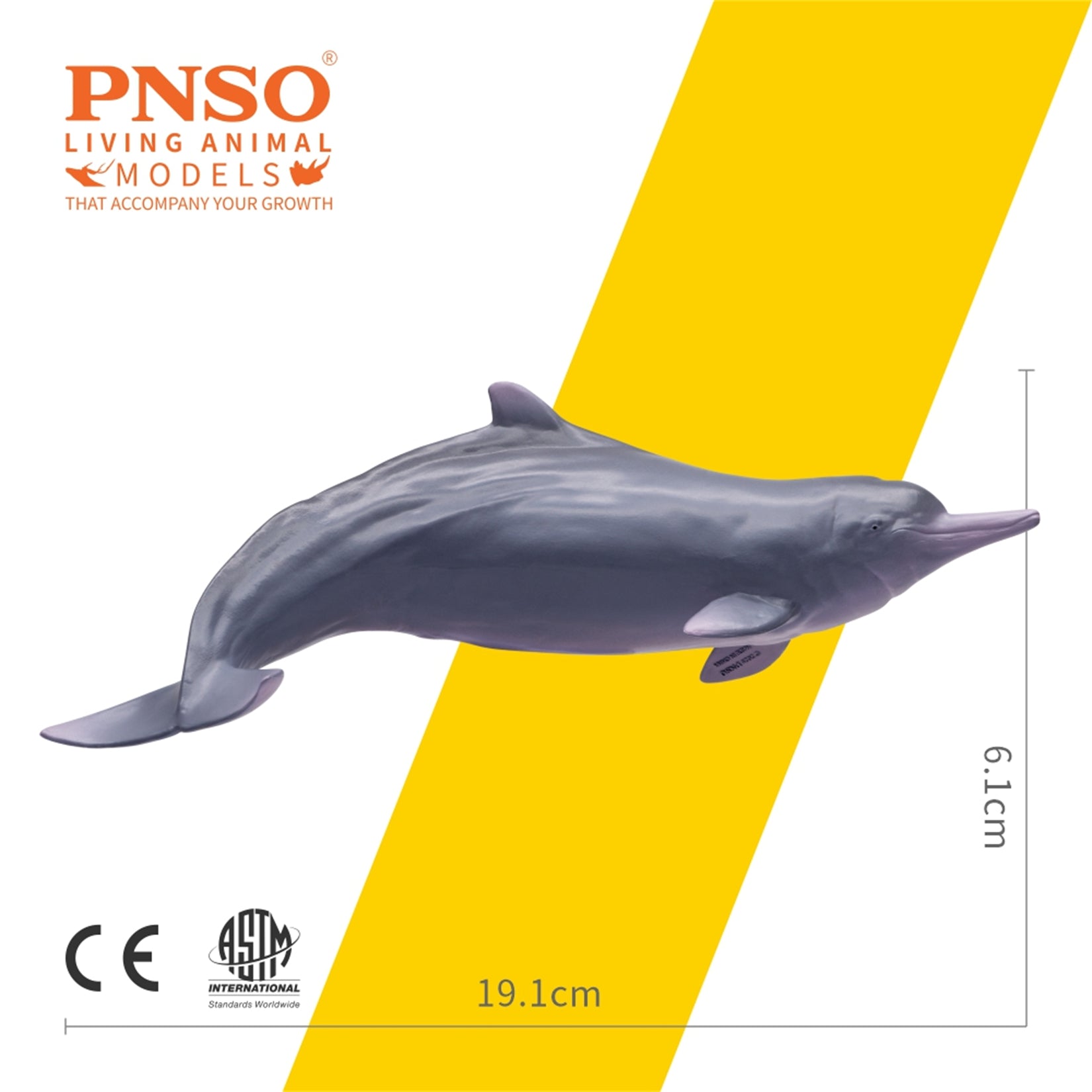 PNSO Living Animal 17 Xibao The Chinese White Dolphin Model