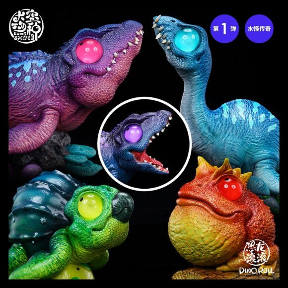 Dino Roll Water Monster Legend Series 01 Model