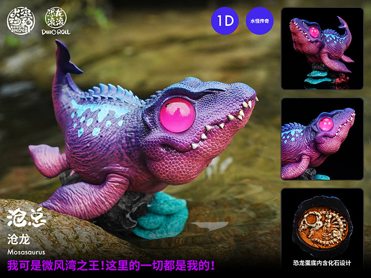 Dino Roll Water Monster Legend Series 01 Model