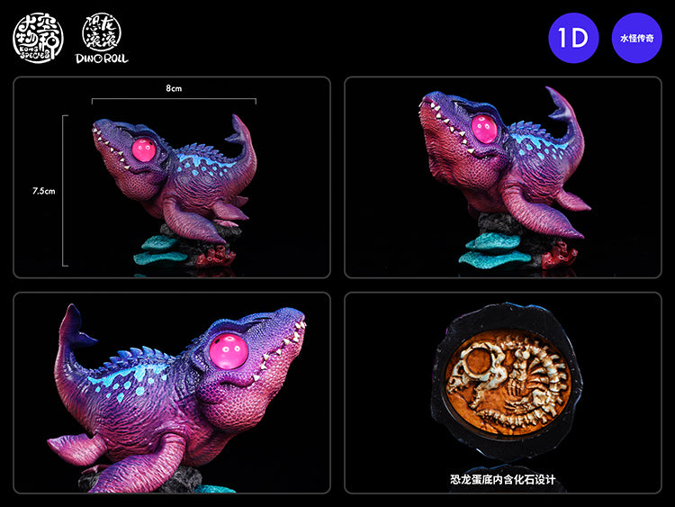 Dino Roll Water Monster Legend Series 01 Model