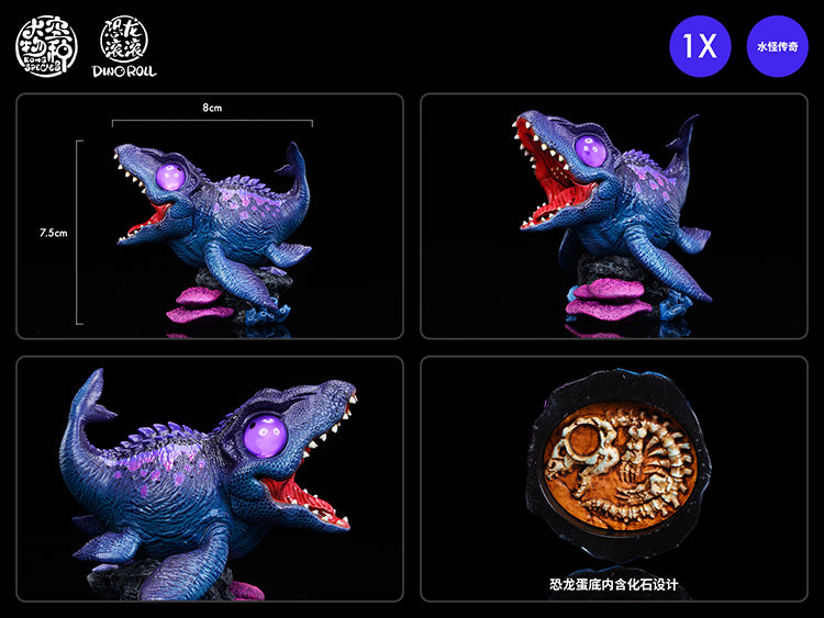 Dino Roll Water Monster Legend Series 01 Model