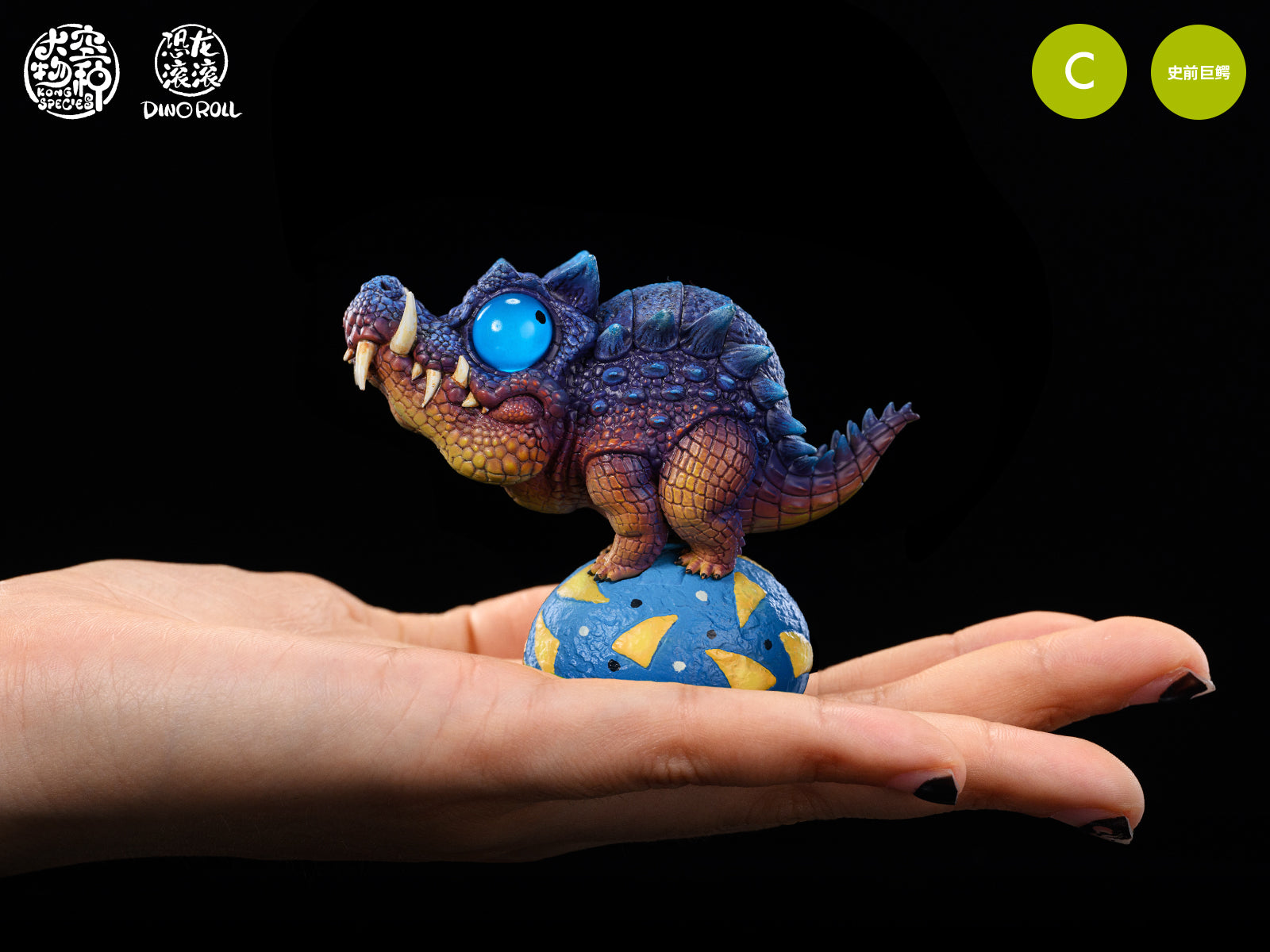 Dino Roll Boar Croc Model