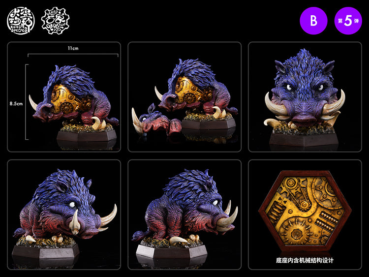 Dino Roll Ancient Beast Ton Ton Series 05 Model