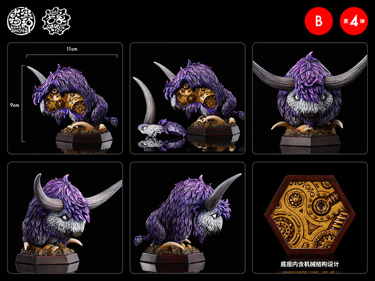 Dino Roll Ancient Beast Ton Ton Series 04 Model
