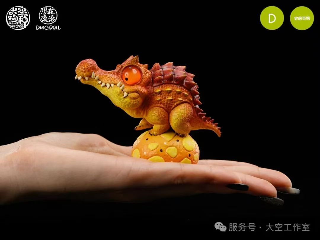 Dino Roll Sarcosuchus Model