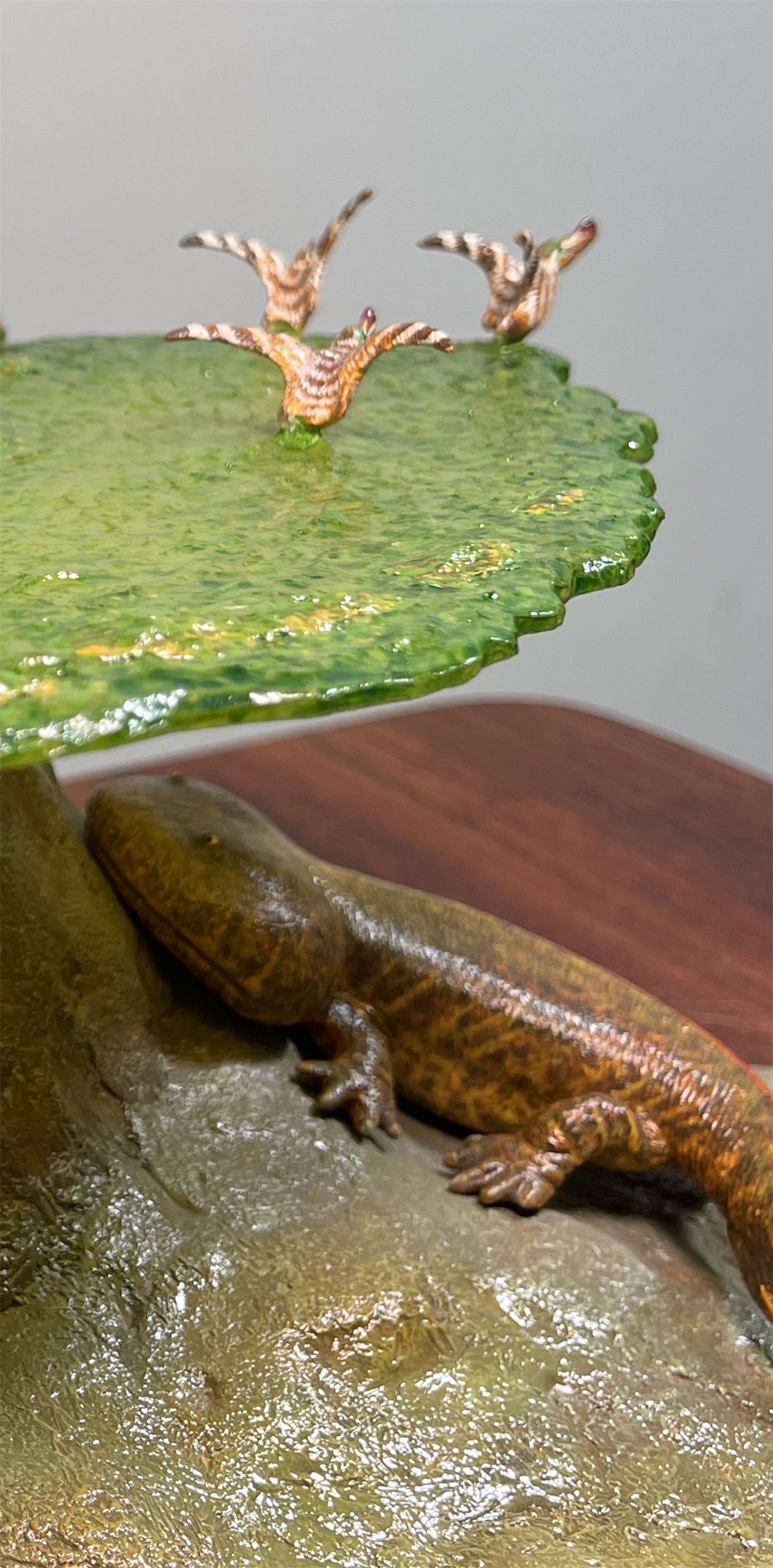 Sensen 1:20 Scale Polar Allosaur Leaellynasaura Koolasuchus Scene Model