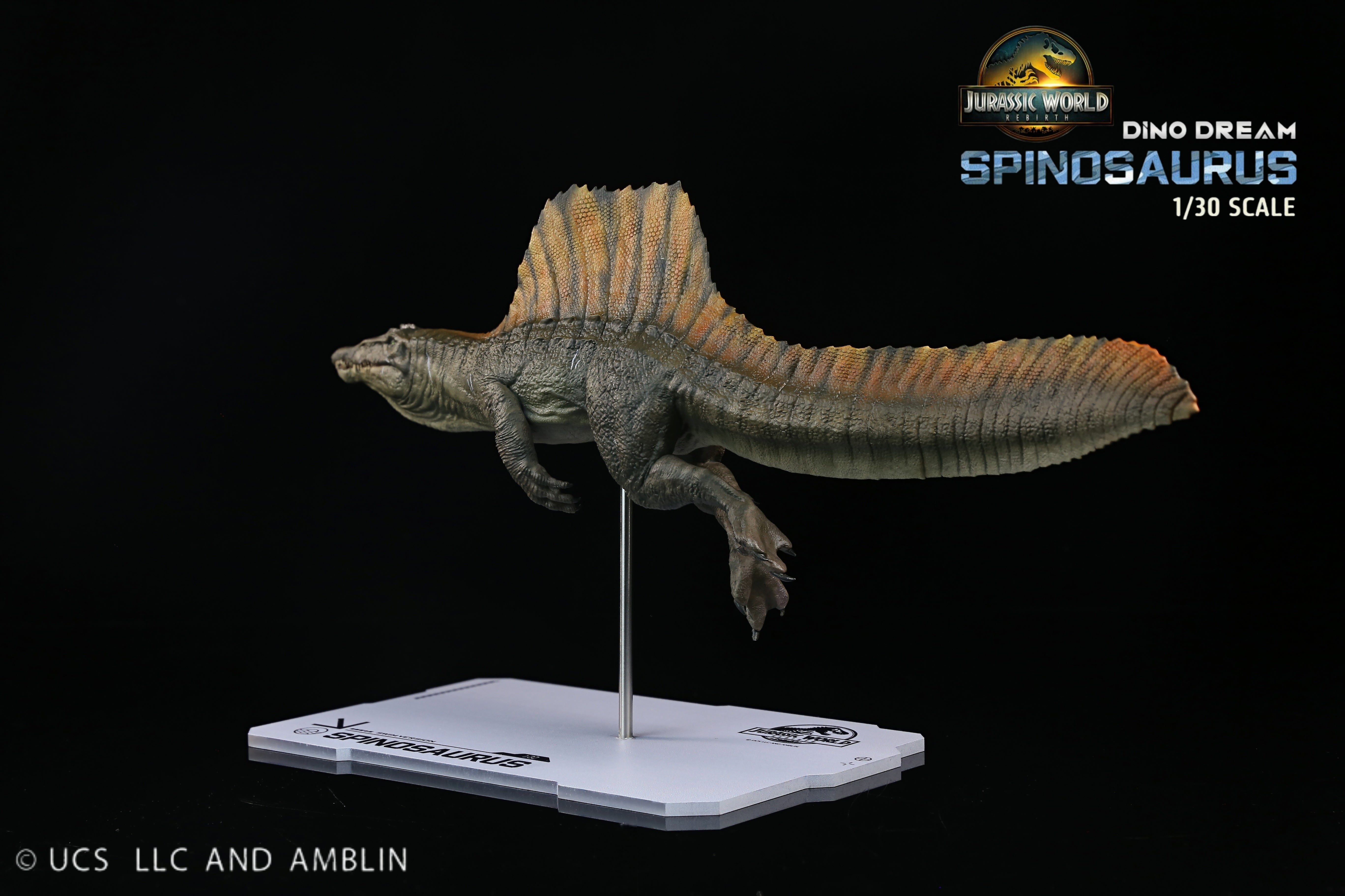 DINO DREAM 1:30 Scale Spinosaurus Swim Version Model