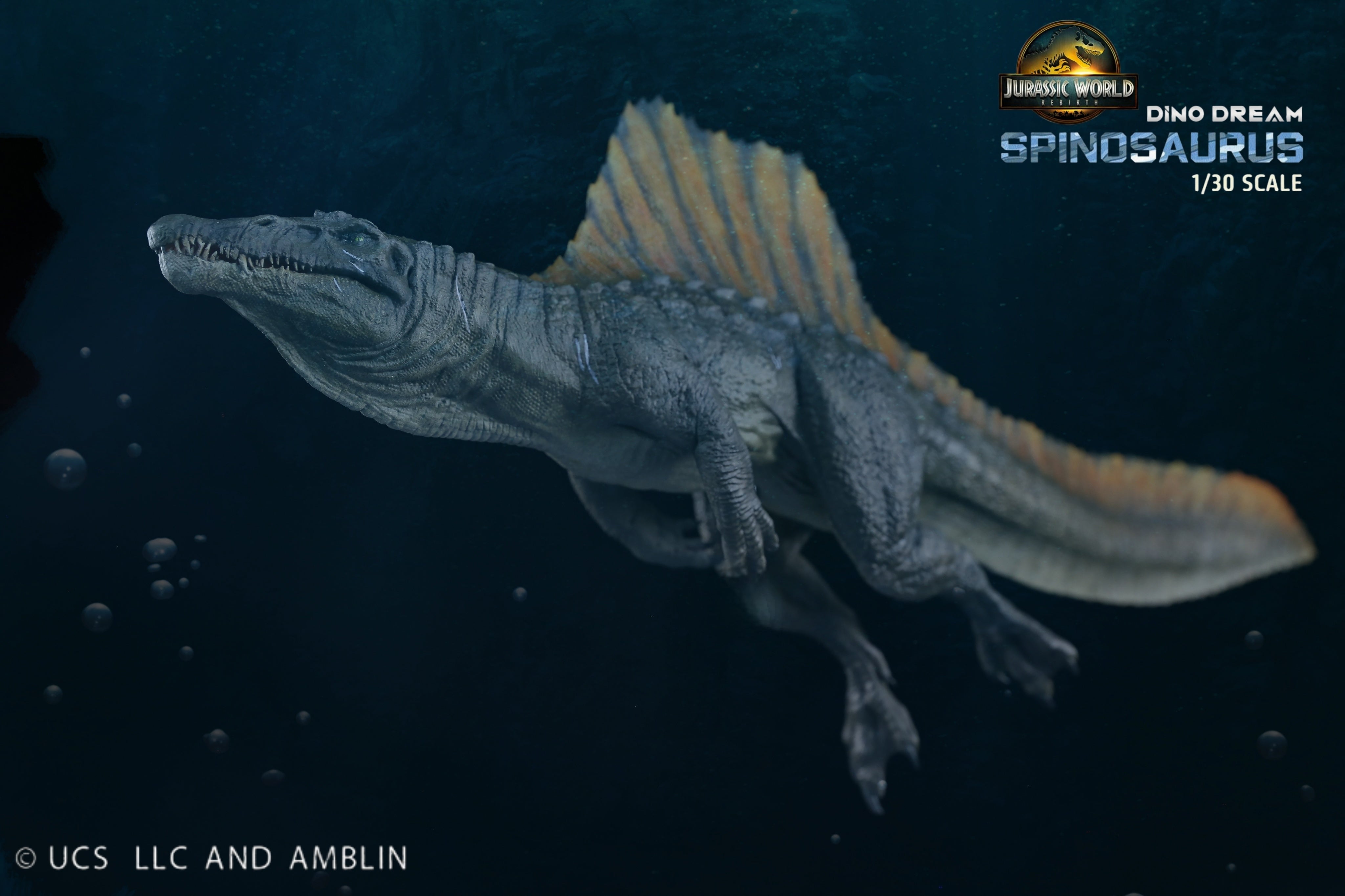 DINO DREAM 1:30 Scale Spinosaurus Swim Version Model