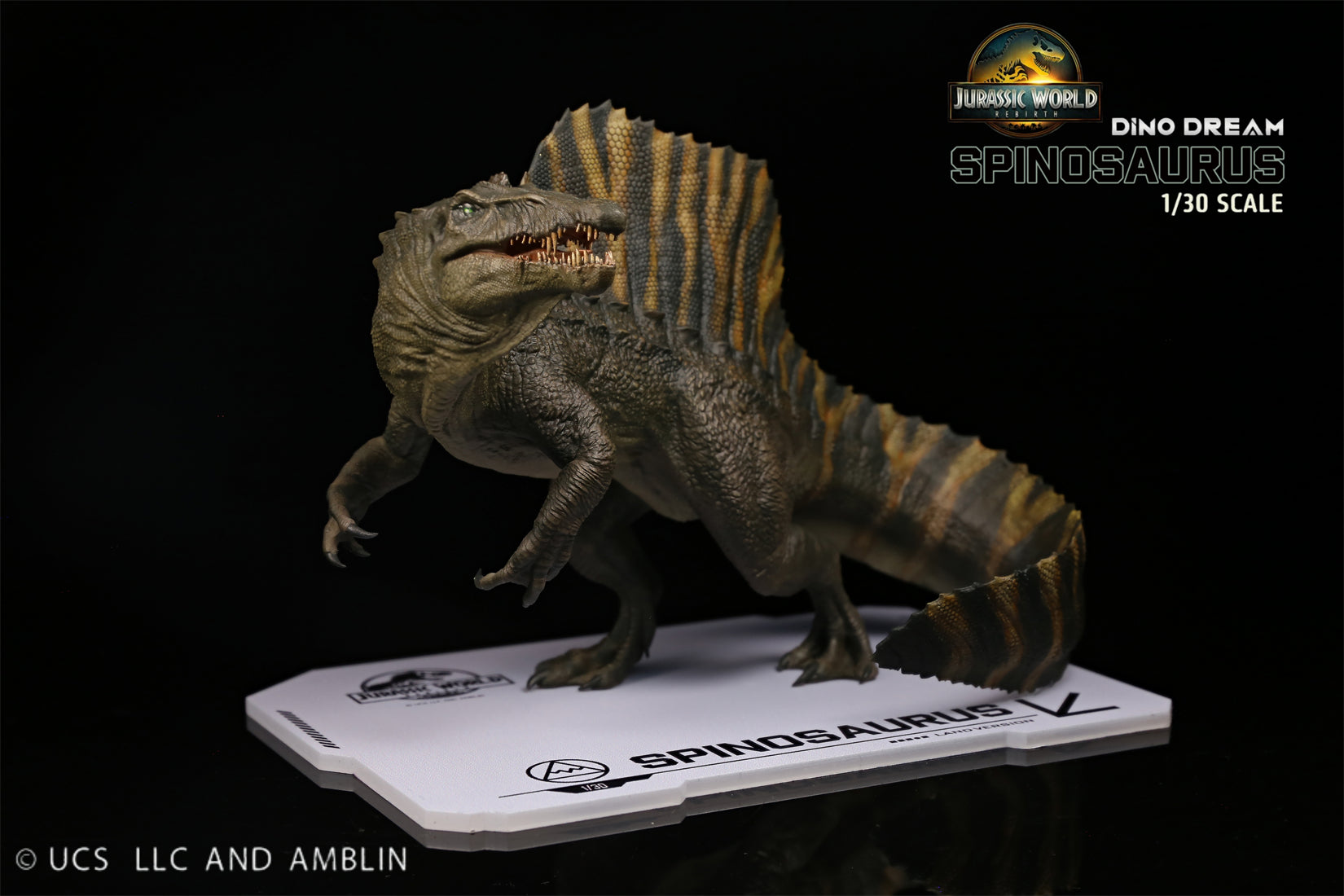 DINO DREAM 1:30 Scale Spinosaurus Stand Version Model