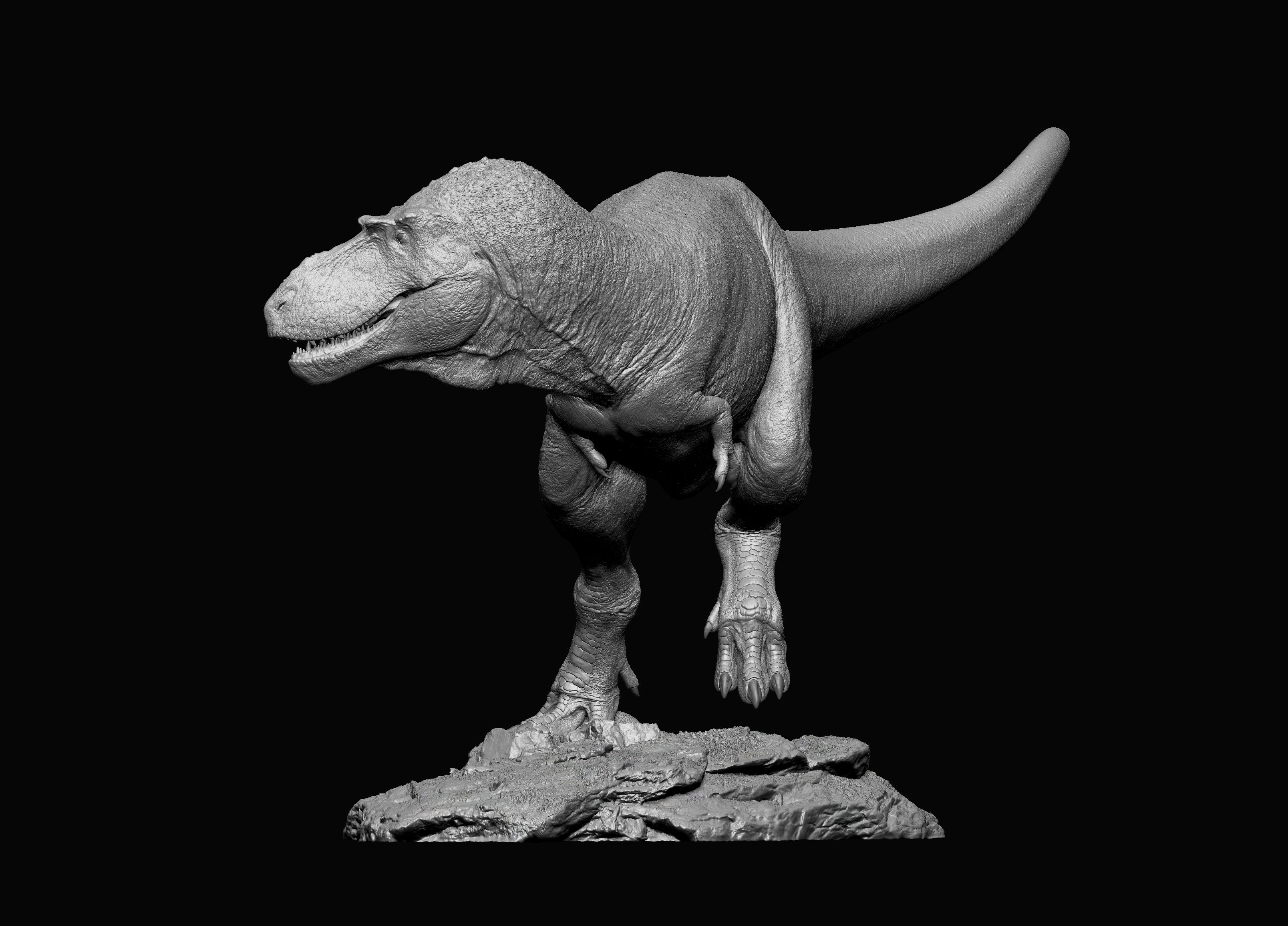 SHOWANNA 1/35 Scale Albertosaurus Model