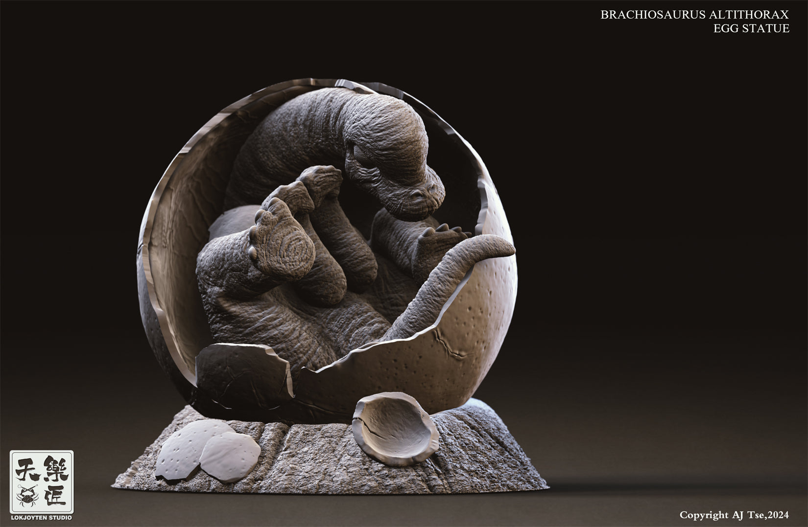 LOKJOYTEN Studio Brachiosaurus altithorax Statue