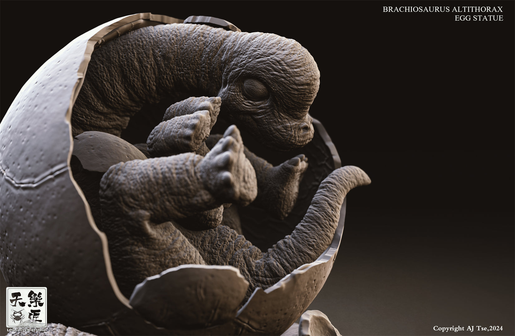 LOKJOYTEN Studio Brachiosaurus altithorax Statue