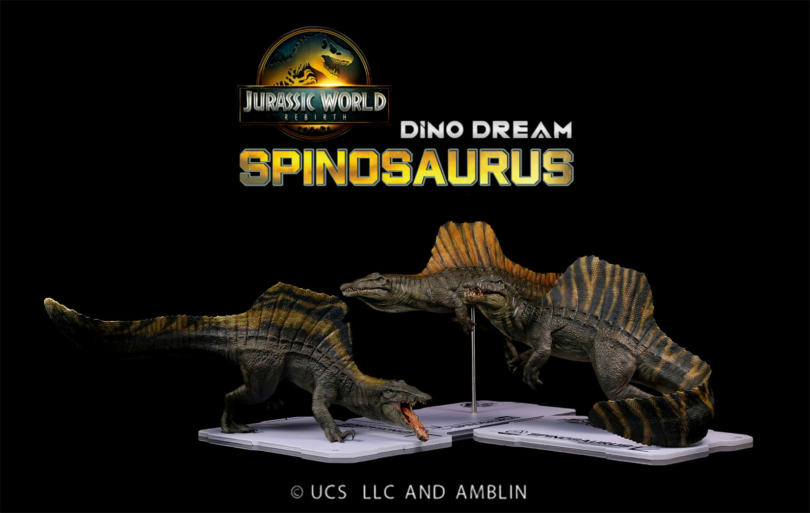 DINO DREAM 1:30 Scale Spinosaurus Attack Version Model