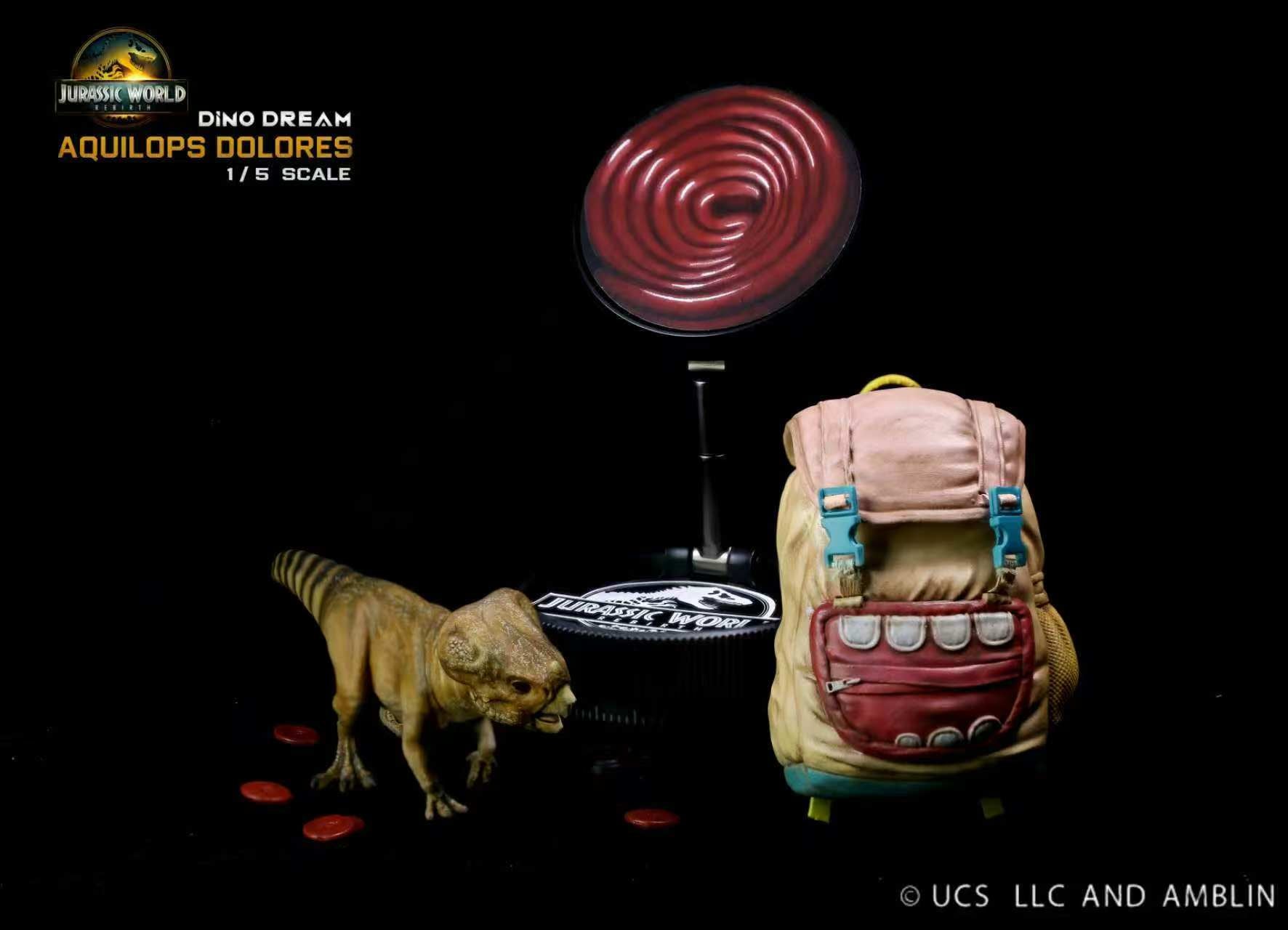 DINO DREAM 1:5 Scale Aquilops Dolores Model