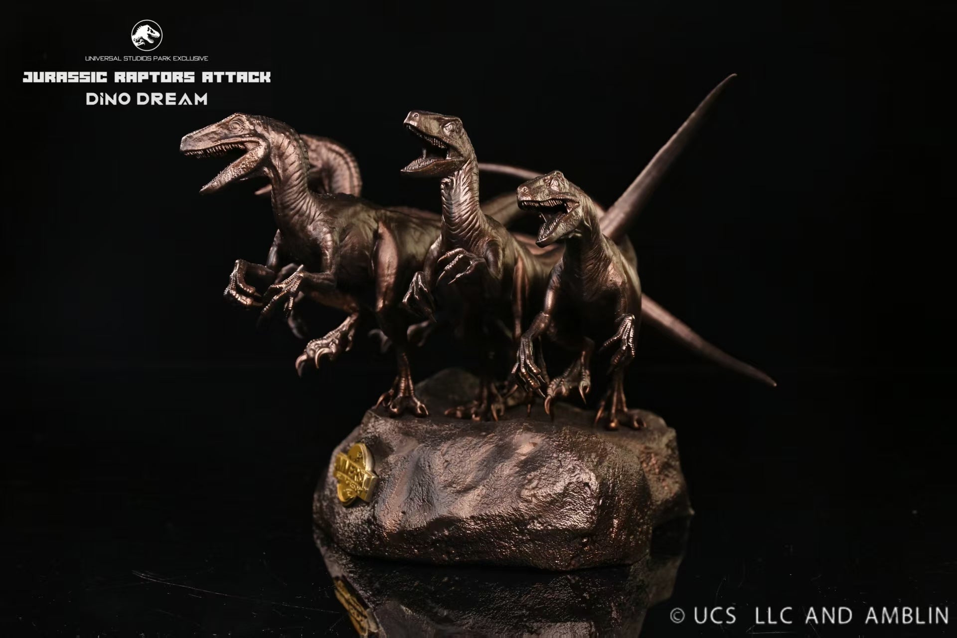 DINO DREAM 1:15 Scale Raptors Attack Model – Lana Time Shop