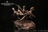 DINO DREAM 1:15 Scale Raptors Attack Model