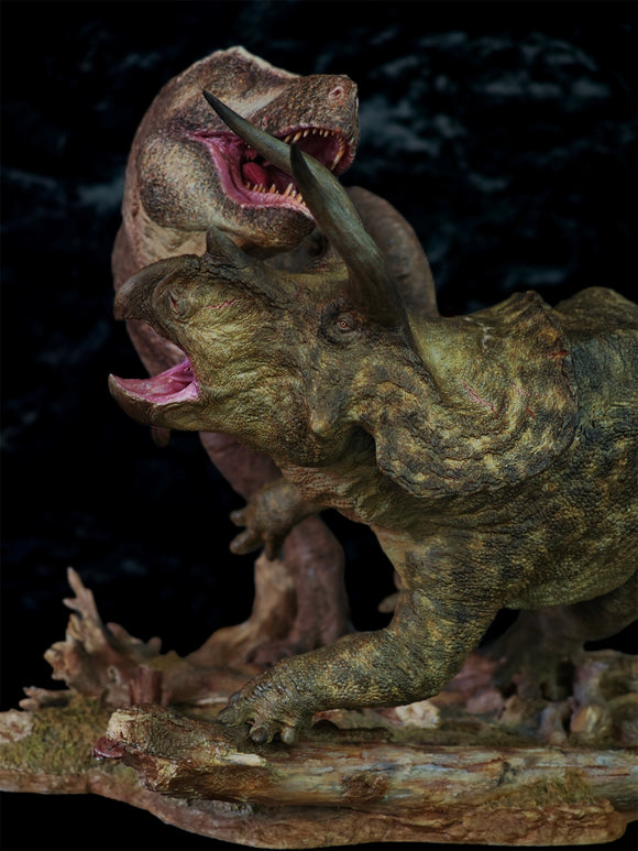 Vlad Konstantinov 1:15 Scale Tyrannosaurus VS Triceratops Scene Statue