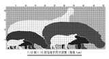 DAFEI Hippopotamus amphibius Model