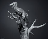 Vlad Konstantinov Tyrannosaurus Acheroraptor Scene Statue