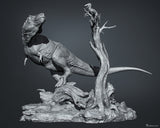 Vlad Konstantinov Tyrannosaurus Acheroraptor Scene Statue