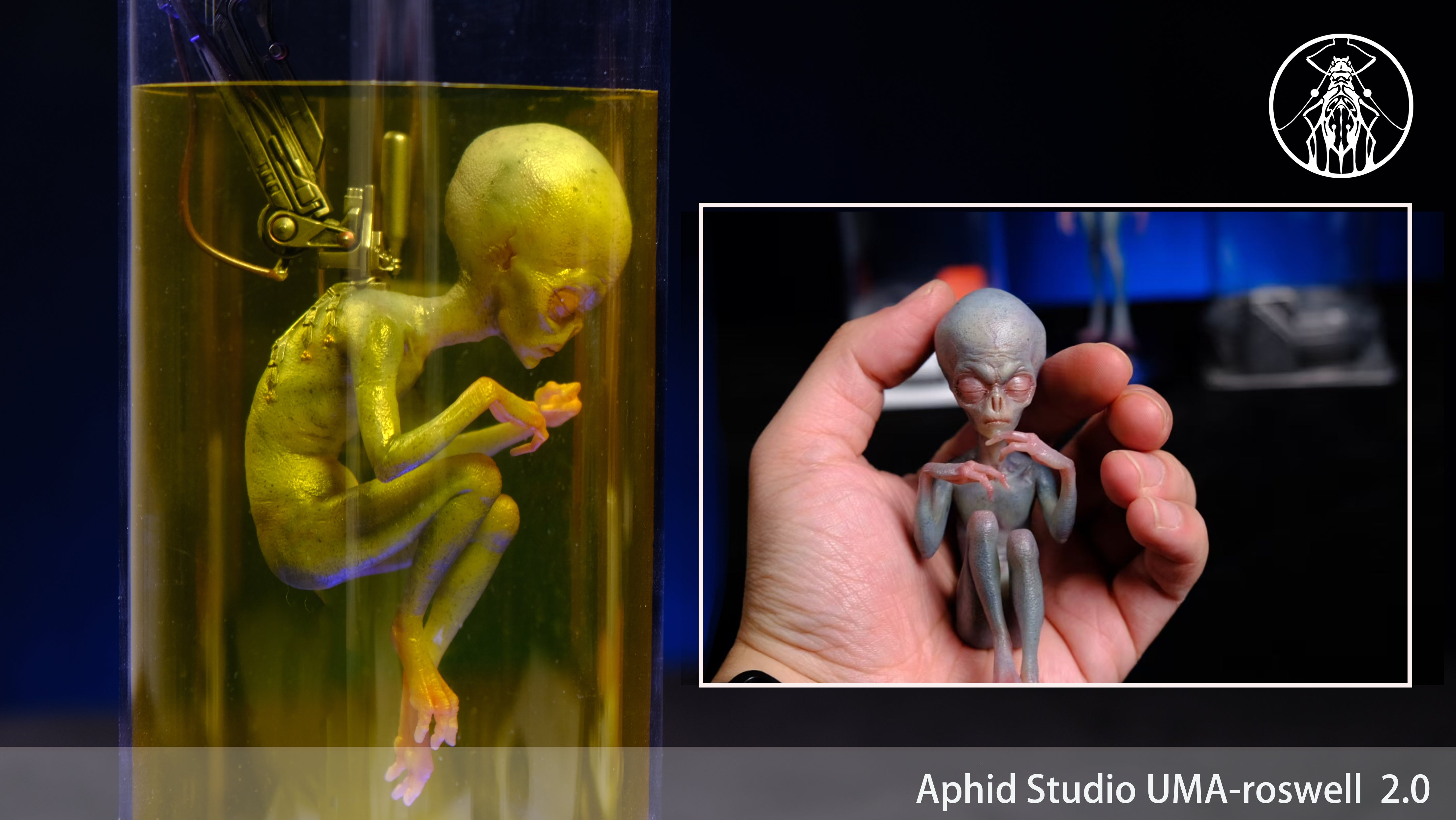 APHID STUDIO Roswell Extraterrestrial Being 2.0 Model