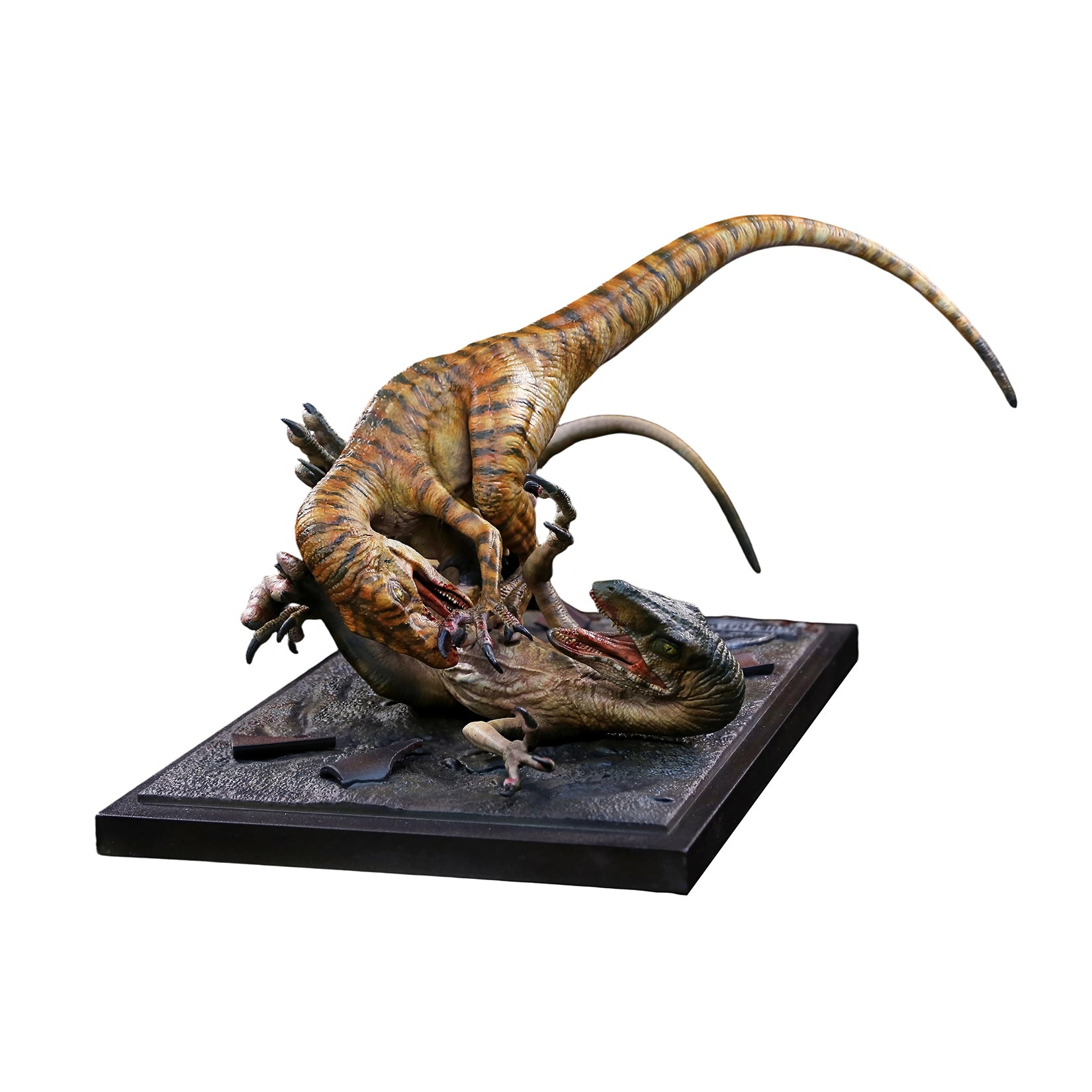 DINO DREAM 1:15 Scale Velociraptor Raptor Pair Battle Model