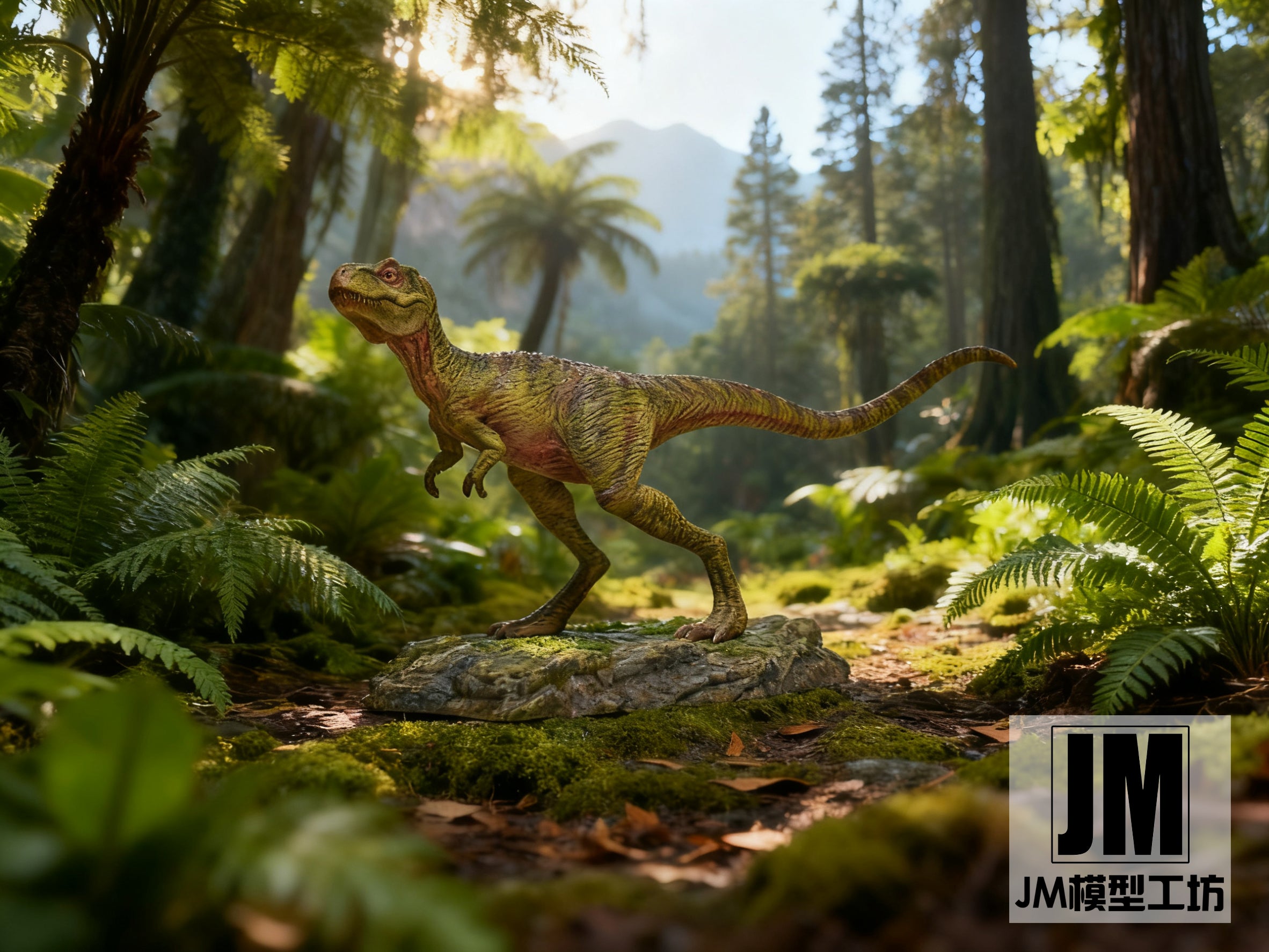 JM 1/35 Scale Juvenile Tyrannosaurus Rex Model